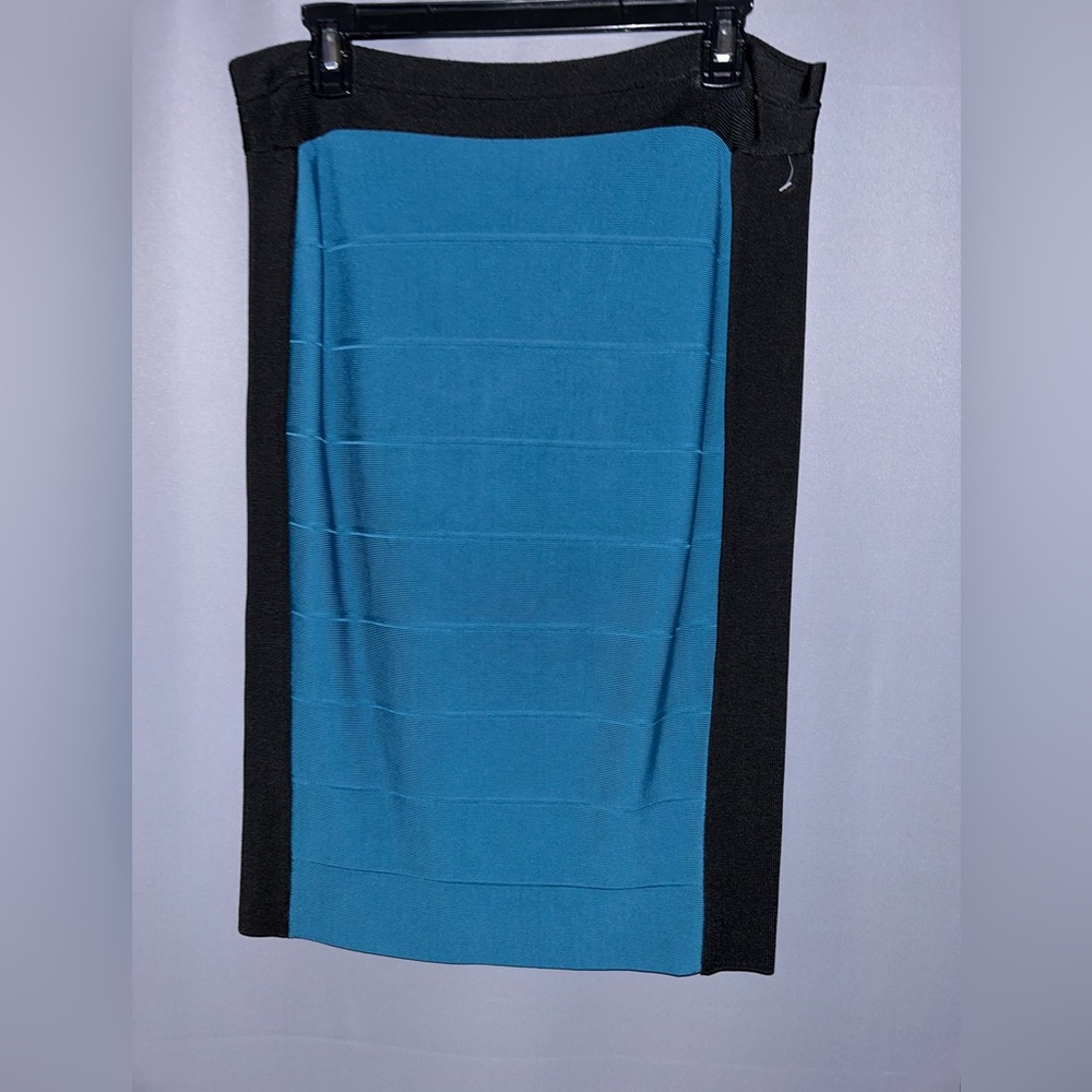 Elegant INC Blue and Black Women's Skirt